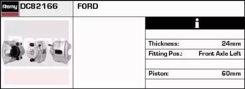 Remy DC82166 - Спирачен апарат vvparts.bg