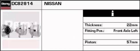 Remy DC82814 - Спирачен апарат vvparts.bg