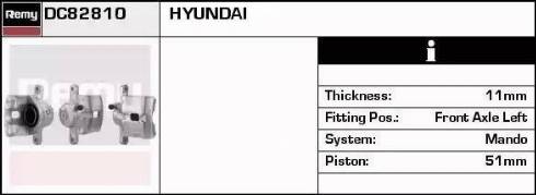 Remy DC82810 - Спирачен апарат vvparts.bg