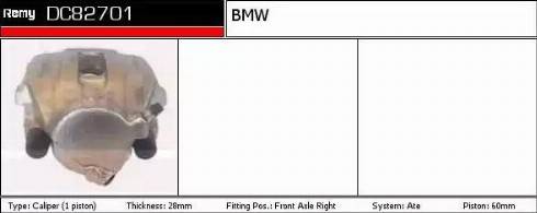 Remy DC82700 - Спирачен апарат vvparts.bg