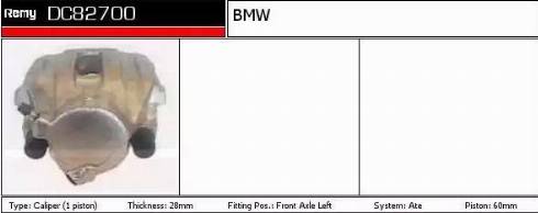 Remy DC82701 - Спирачен апарат vvparts.bg