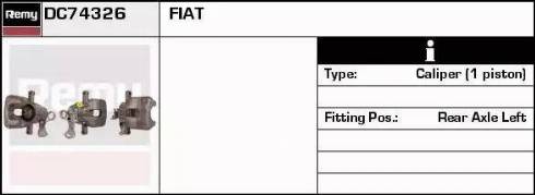 Remy DC74326 - Спирачен апарат vvparts.bg