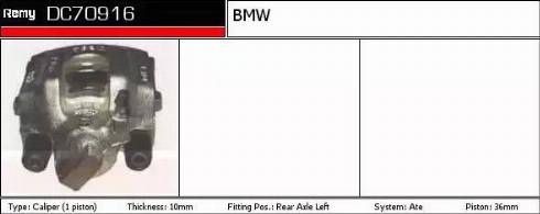 Remy DC70916 - Спирачен апарат vvparts.bg