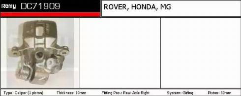 Remy DC71909 - Спирачен апарат vvparts.bg