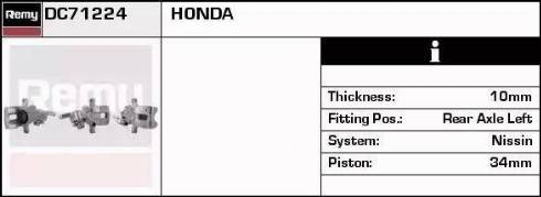 Remy DC71224 - Спирачен апарат vvparts.bg
