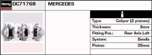 Remy DC71768 - Спирачен апарат vvparts.bg