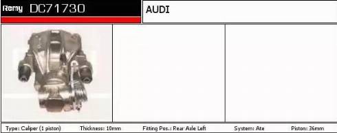 Remy DC71730 - Спирачен апарат vvparts.bg