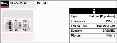 Remy DC73532 - Спирачен апарат vvparts.bg