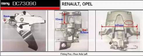 Remy DC73090 - Спирачен апарат vvparts.bg