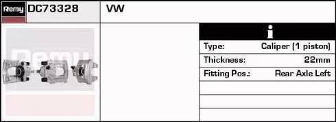 Remy DC73328 - Спирачен апарат vvparts.bg