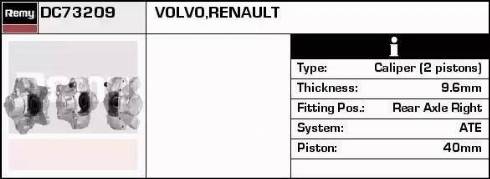 Remy DC73209 - Спирачен апарат vvparts.bg