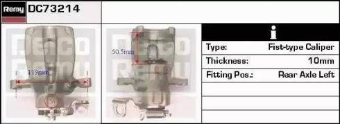 Remy DC73214 - Спирачен апарат vvparts.bg