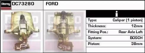 Remy DC73280 - Спирачен апарат vvparts.bg