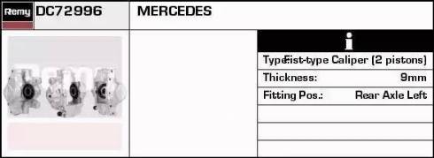 Remy DC72996 - Спирачен апарат vvparts.bg