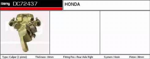Remy DC72437 - Спирачен апарат vvparts.bg