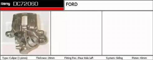 Remy DC72060 - Спирачен апарат vvparts.bg