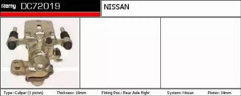 Remy DC72019 - Спирачен апарат vvparts.bg