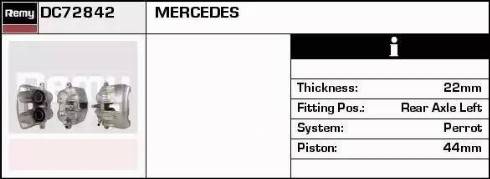 Remy DC72842 - Спирачен апарат vvparts.bg