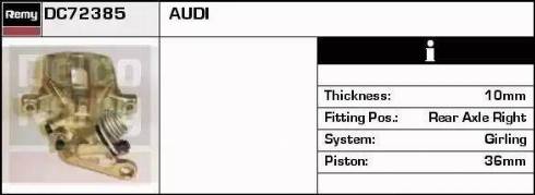 Remy DC72385 - Спирачен апарат vvparts.bg