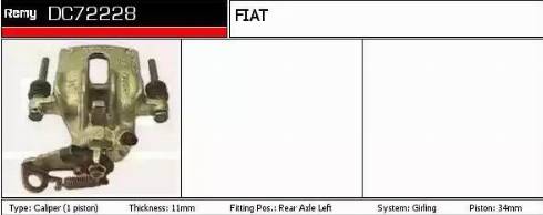 Remy DC72228 - Спирачен апарат vvparts.bg