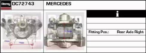 Remy DC72743 - Спирачен апарат vvparts.bg