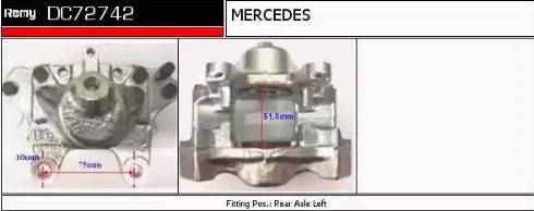 Remy DC72742 - Спирачен апарат vvparts.bg