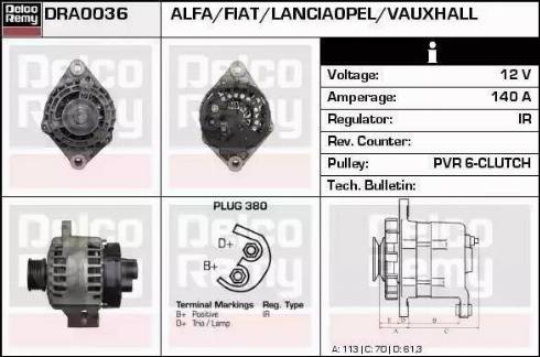 EGT 920015EGT - Генератор vvparts.bg