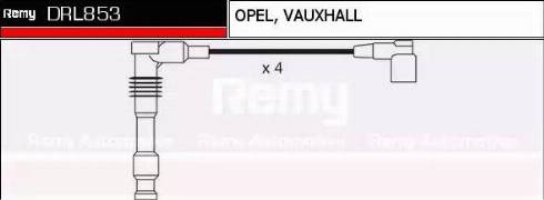 Remy DRL853 - Комплект запалителеи кабели vvparts.bg