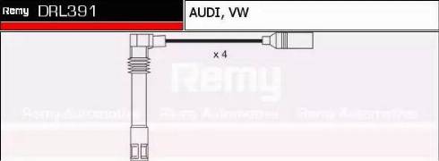 Remy DRL391 - Комплект запалителеи кабели vvparts.bg