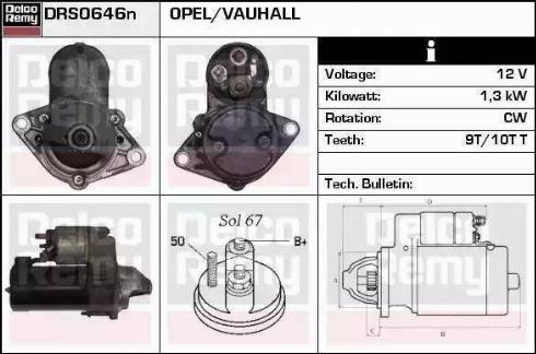 DKarta 0 986 018 350 - Стартер vvparts.bg