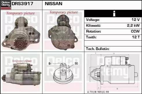 Remy DRS3917 - Стартер vvparts.bg