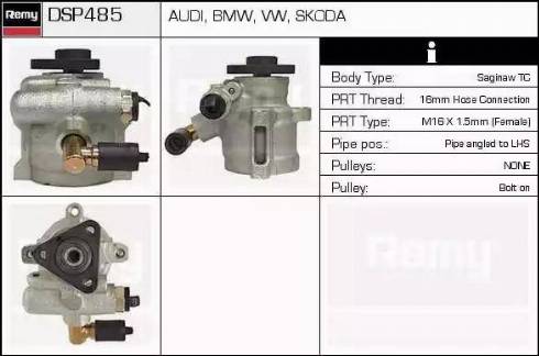 Remy DSP485 - Хидравлична помпа, кормилно управление vvparts.bg