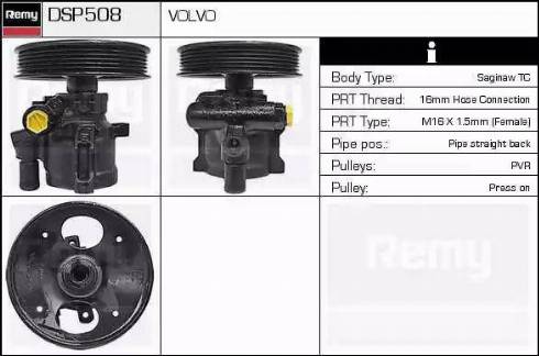 Remy DSP508 - Хидравлична помпа, кормилно управление vvparts.bg