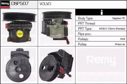 Remy DSP507 - Хидравлична помпа, кормилно управление vvparts.bg