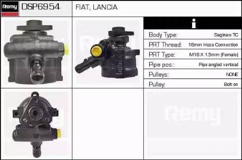 Remy DSP6954 - Хидравлична помпа, кормилно управление vvparts.bg