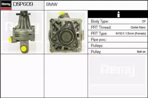 Remy DSP609 - Хидравлична помпа, кормилно управление vvparts.bg