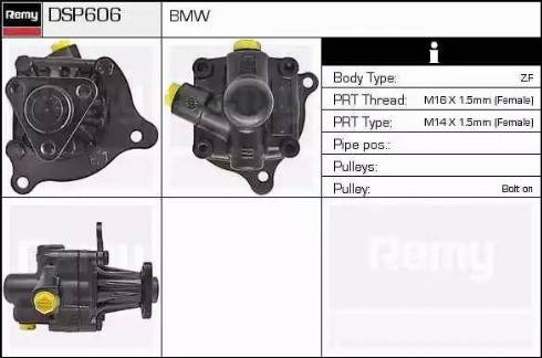 Remy DSP606 - Хидравлична помпа, кормилно управление vvparts.bg