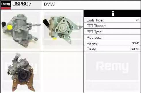 Remy DSP607 - Хидравлична помпа, кормилно управление vvparts.bg