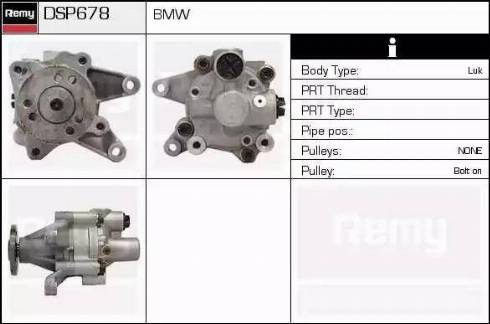 Remy DSP678 - Хидравлична помпа, кормилно управление vvparts.bg