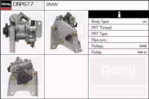 Remy DSP677 - Хидравлична помпа, кормилно управление vvparts.bg