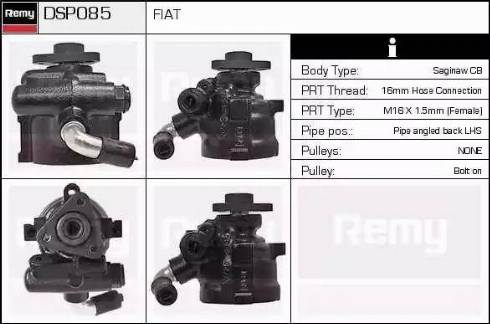 Remy DSP085 - Хидравлична помпа, кормилно управление vvparts.bg