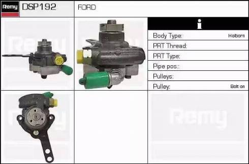 Remy DSP192 - Хидравлична помпа, кормилно управление vvparts.bg