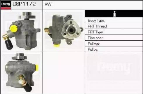 Remy DSP1172 - Хидравлична помпа, кормилно управление vvparts.bg