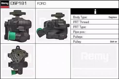 Remy DSP181 - Хидравлична помпа, кормилно управление vvparts.bg