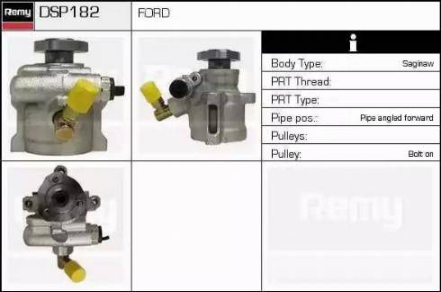 Remy DSP182 - Хидравлична помпа, кормилно управление vvparts.bg