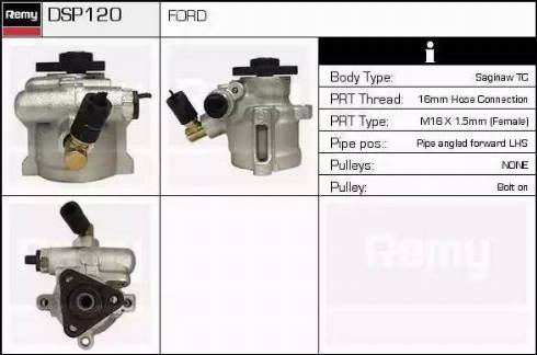 Remy DSP120 - Хидравлична помпа, кормилно управление vvparts.bg