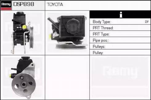 Remy DSP898 - Хидравлична помпа, кормилно управление vvparts.bg