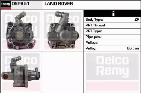 Remy DSP851 - Хидравлична помпа, кормилно управление vvparts.bg