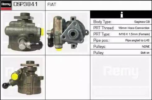 Remy DSP3841 - Хидравлична помпа, кормилно управление vvparts.bg