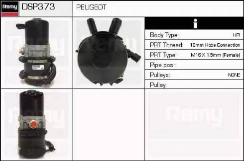 Remy DSP373 - Хидравлична помпа, кормилно управление vvparts.bg